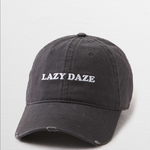 aerie Accessories - Aerie Lazy Daze Gray Baseball Hat NWT